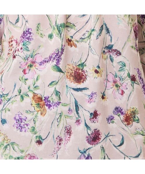 LOBJIE / ロブジェ カットソー | 【洗える・日本製】ボタニカル柄カットソー | 詳細4