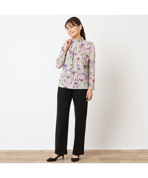 LOBJIE / ロブジェ カットソー | 【洗える・日本製】ボタニカル柄カットソー | 詳細5