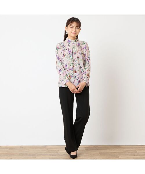 LOBJIE / ロブジェ カットソー | 【洗える・日本製】ボタニカル柄カットソー | 詳細6