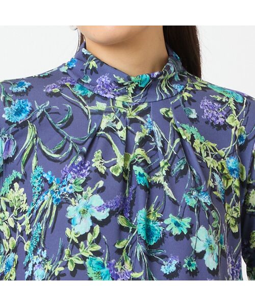 LOBJIE / ロブジェ カットソー | 【洗える・日本製】ボタニカル柄カットソー | 詳細11