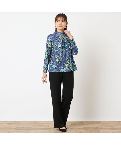 LOBJIE / ロブジェ カットソー | 【洗える・日本製】ボタニカル柄カットソー | 詳細13