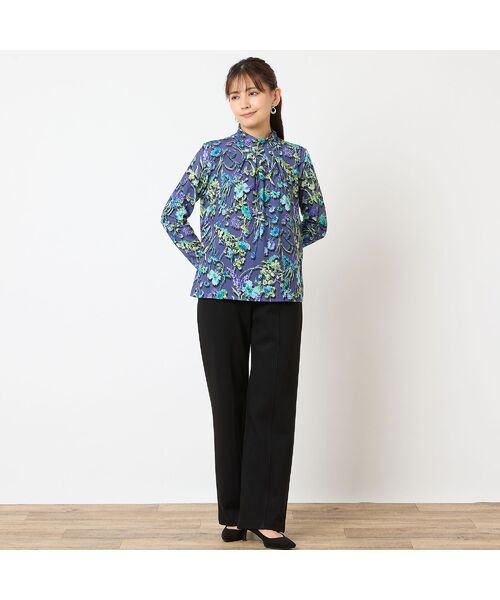 LOBJIE / ロブジェ カットソー | 【洗える・日本製】ボタニカル柄カットソー | 詳細15