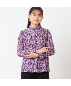 LOBJIE / ロブジェ カットソー | 【洗える・日本製】小花柄カットソー