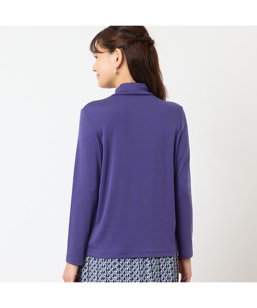 LOBJIE / ロブジェ カットソー | 【洗える・日本製】ボウタイ風カットソー | 詳細8