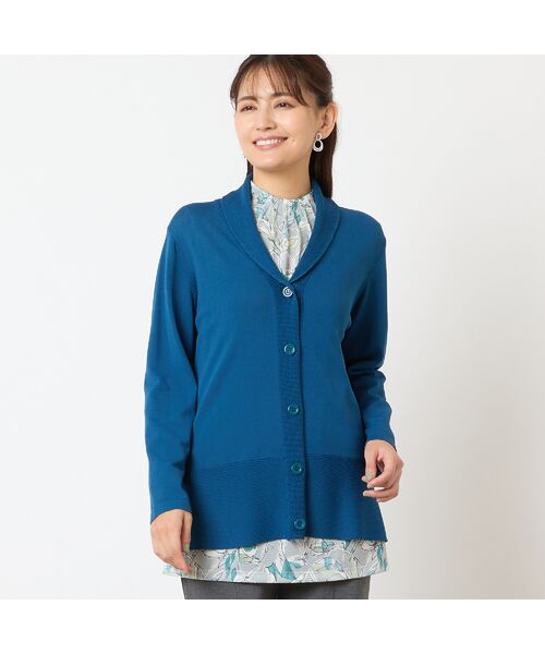 LOBJIE / ロブジェ カーディガン・ボレロ | ショールカラーニットカーディガン | 詳細8