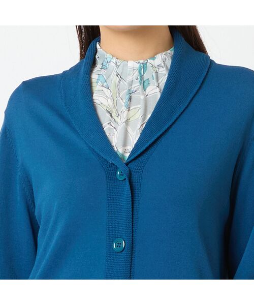 LOBJIE / ロブジェ カーディガン・ボレロ | ショールカラーニットカーディガン | 詳細9