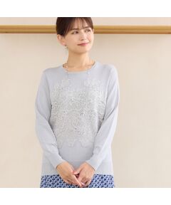 LOBJIE / ロブジェ ニット・セーター | レースつきセーター