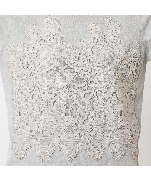 LOBJIE / ロブジェ ニット・セーター | レースつきセーター | 詳細3