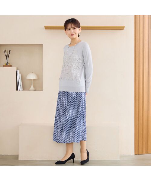 LOBJIE / ロブジェ ニット・セーター | レースつきセーター | 詳細6