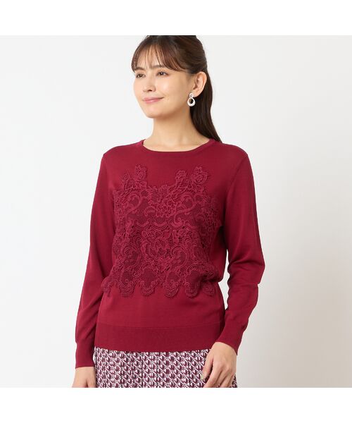 LOBJIE / ロブジェ ニット・セーター | レースつきセーター | 詳細10