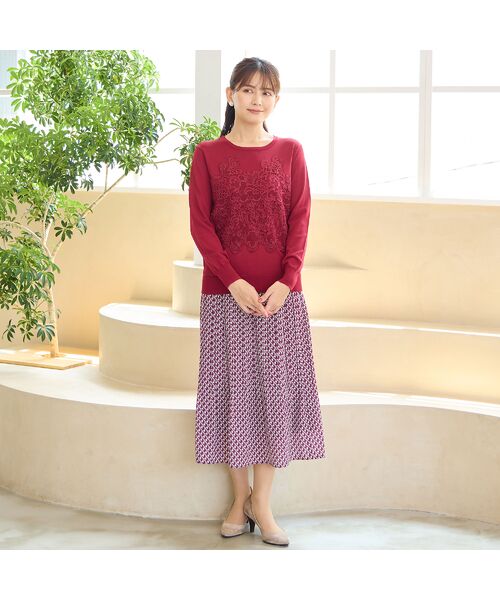 LOBJIE / ロブジェ ニット・セーター | レースつきセーター | 詳細13