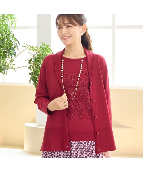 LOBJIE / ロブジェ ニット・セーター | レースつきセーター | 詳細14