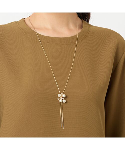 LOBJIE / ロブジェ ネックレス・ペンダント・チョーカー | パールモチーフ スライドネックレス | 詳細2