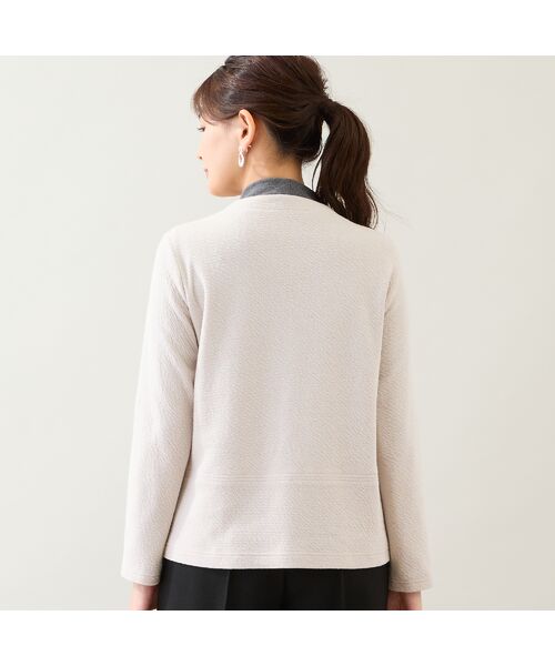 LOBJIE / ロブジェ カーディガン・ボレロ | 【洗える】綿混カーディガン | 詳細1