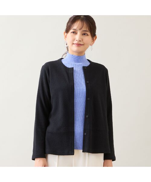 LOBJIE / ロブジェ カーディガン・ボレロ | 【洗える】綿混カーディガン | 詳細7