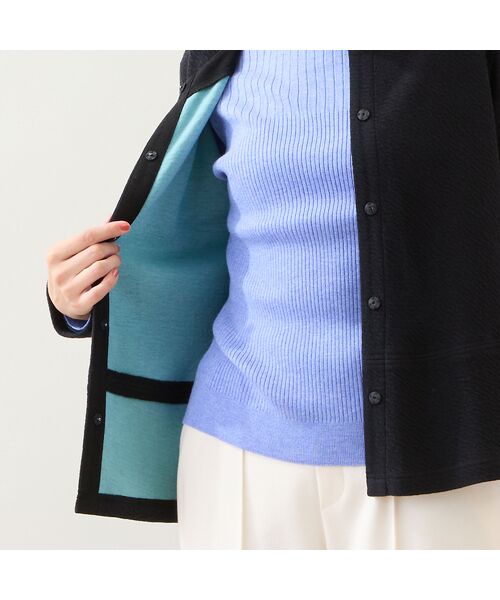 LOBJIE / ロブジェ カーディガン・ボレロ | 【洗える】綿混カーディガン | 詳細8