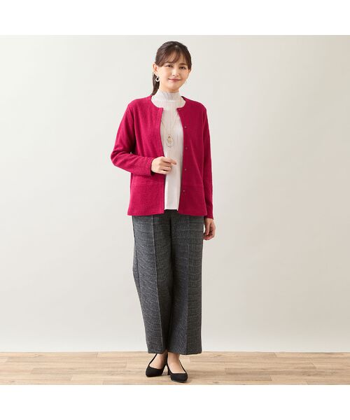 LOBJIE / ロブジェ カーディガン・ボレロ | 【洗える】綿混カーディガン | 詳細15