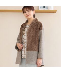 LOBJIE / ロブジェ その他アウター | フロントフェイクファージャケット