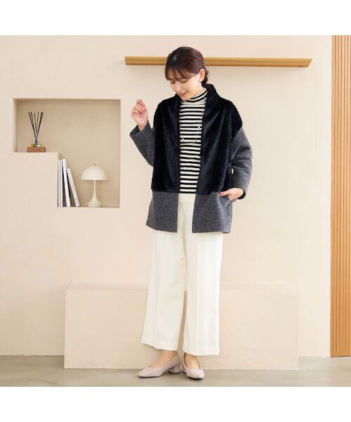 LOBJIE / ロブジェ その他アウター | フロントフェイクファージャケット | 詳細6