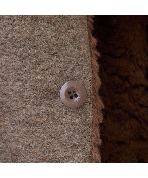 LOBJIE / ロブジェ その他アウター | フロントフェイクファージャケット | 詳細10