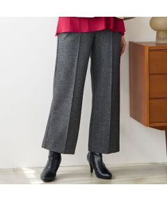 美品 アドーア ナイロン２ＷＡＹセンタースリットペンシルパンツ ウォッシャブル ◇ナイロン2WAYセンタースリットペンシルパンツ （パンツ