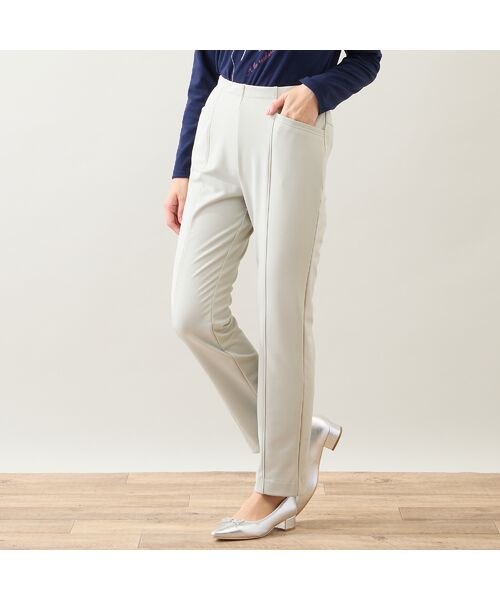 LOBJIE / ロブジェ その他パンツ | 【あったか素材・洗える・S~LLサイズ】ベーシックイージーパンツ | 詳細3