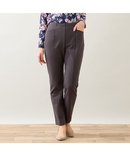 LOBJIE / ロブジェ その他パンツ | 【あったか素材・洗える・S~LLサイズ】ベーシックイージーパンツ | 詳細8