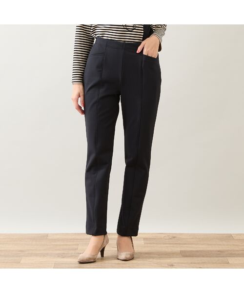 LOBJIE / ロブジェ その他パンツ | 【あったか素材・洗える・S~LLサイズ】ベーシックイージーパンツ | 詳細13