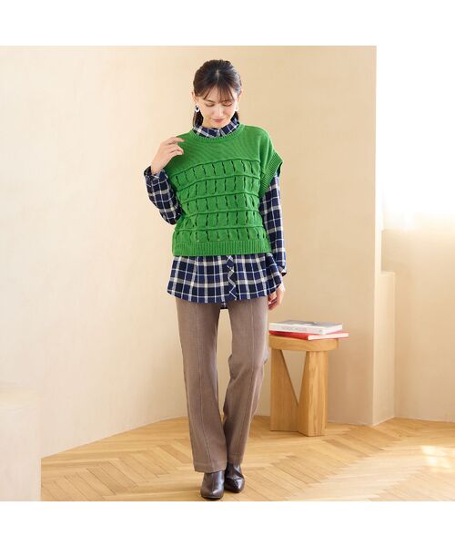 LOBJIE / ロブジェ その他パンツ | 【洗える・S~LLサイズ】ストレッチデニムパンツ | 詳細6