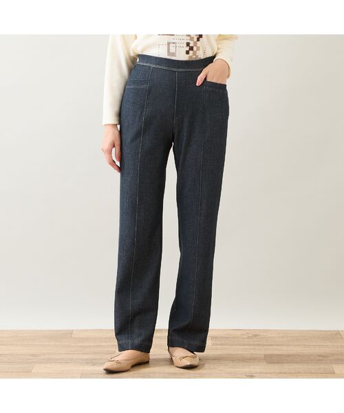 LOBJIE / ロブジェ その他パンツ | 【洗える・S~LLサイズ】ストレッチデニムパンツ | 詳細8