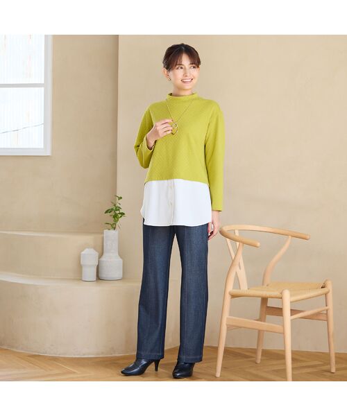 LOBJIE / ロブジェ その他パンツ | 【洗える・S~LLサイズ】ストレッチデニムパンツ | 詳細16