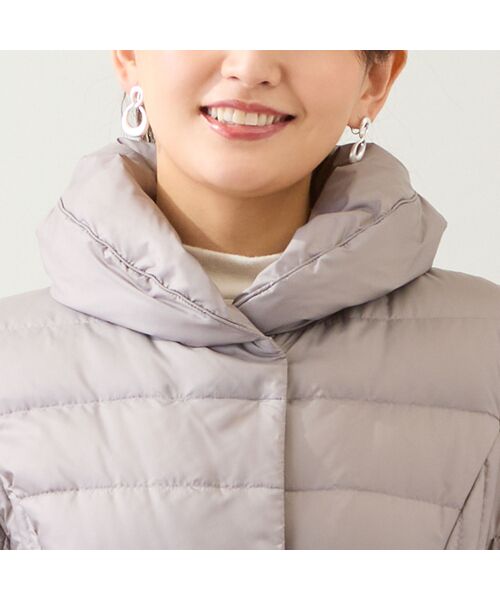 LOBJIE / ロブジェ ダウンジャケット・ベスト | 軽量タフタダウンコート | 詳細5