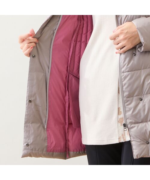 LOBJIE / ロブジェ ダウンジャケット・ベスト | 軽量タフタダウンコート | 詳細7