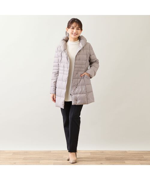 LOBJIE / ロブジェ ダウンジャケット・ベスト | 軽量タフタダウンコート | 詳細9