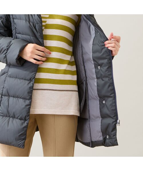 LOBJIE / ロブジェ ダウンジャケット・ベスト | 軽量タフタダウンコート | 詳細15