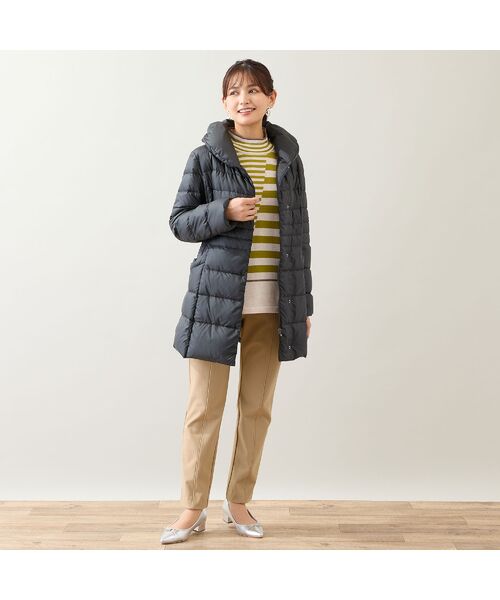 LOBJIE / ロブジェ ダウンジャケット・ベスト | 軽量タフタダウンコート | 詳細17