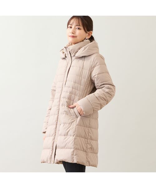 LOBJIE / ロブジェ ダウンジャケット・ベスト | 【一部店舗・WEB限定・フード取り外しOK】ロングダウンコート | 詳細2
