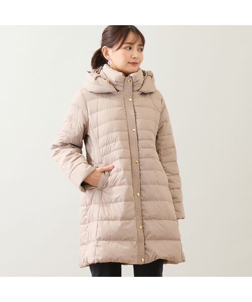 LOBJIE / ロブジェ ダウンジャケット・ベスト | 【一部店舗・WEB限定・フード取り外しOK】ロングダウンコート | 詳細3