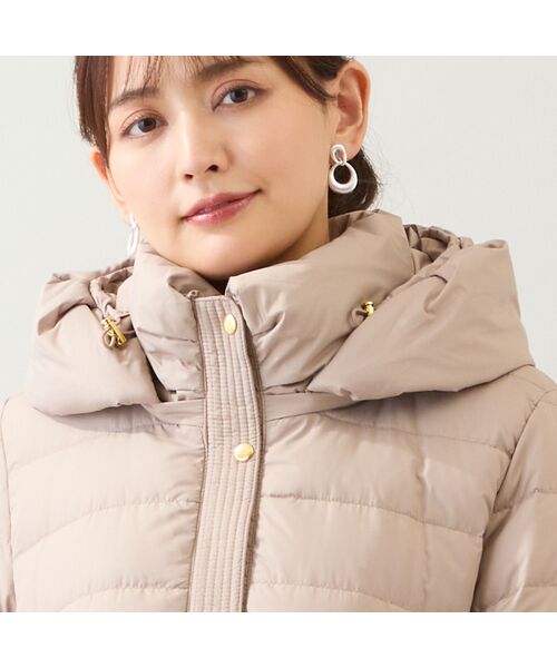 LOBJIE / ロブジェ ダウンジャケット・ベスト | 【一部店舗・WEB限定・フード取り外しOK】ロングダウンコート | 詳細4