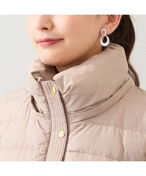 LOBJIE / ロブジェ ダウンジャケット・ベスト | 【一部店舗・WEB限定・フード取り外しOK】ロングダウンコート | 詳細5