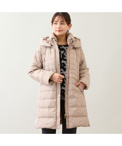 LOBJIE / ロブジェ ダウンジャケット・ベスト | 【一部店舗・WEB限定・フード取り外しOK】ロングダウンコート | 詳細6