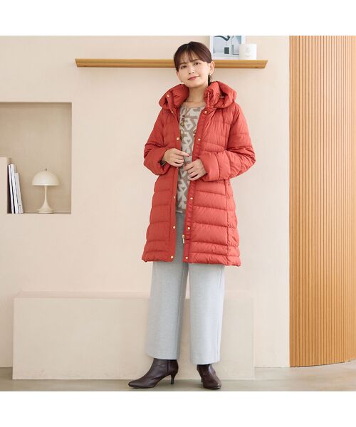 LOBJIE / ロブジェ ダウンジャケット・ベスト | 【一部店舗・WEB限定・フード取り外しOK】ロングダウンコート | 詳細17