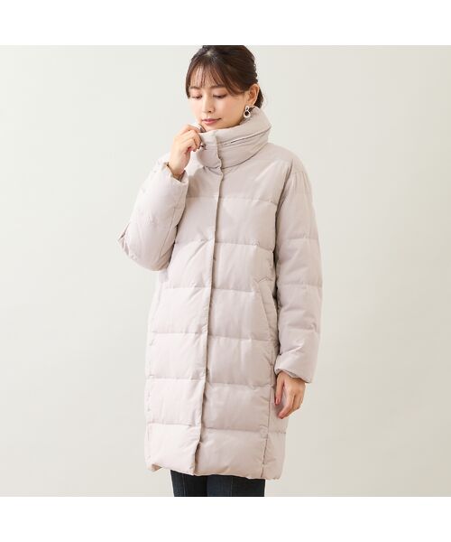 LOBJIE / ロブジェ ダウンジャケット・ベスト | 【一部店舗・WEB限定・フード収納可】コクーンダウンコート | 詳細2