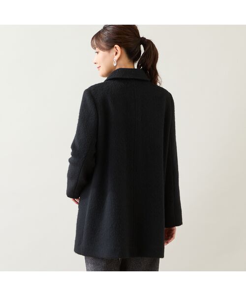 LOBJIE / ロブジェ ステンカラーコート | ステンカラーシャギーコート | 詳細6