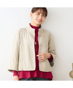 LOBJIE / ロブジェ その他アウター | 【キルティング裏地つき】Aラインジャケット