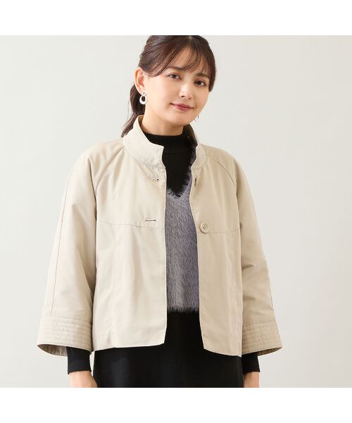 LOBJIE / ロブジェ その他アウター | 【キルティング裏地つき】Aラインジャケット | 詳細3