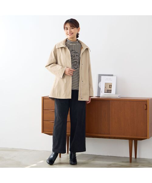 LOBJIE / ロブジェ ダウンジャケット・ベスト | パーテーションダウン ステンカラージャケット | 詳細2