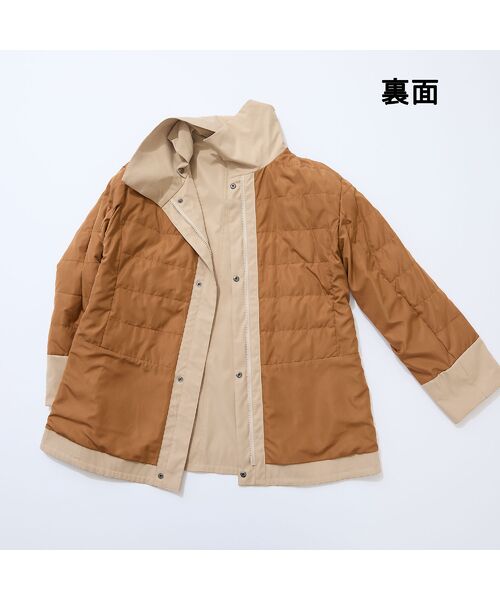 LOBJIE / ロブジェ ダウンジャケット・ベスト | パーテーションダウン ステンカラージャケット | 詳細4