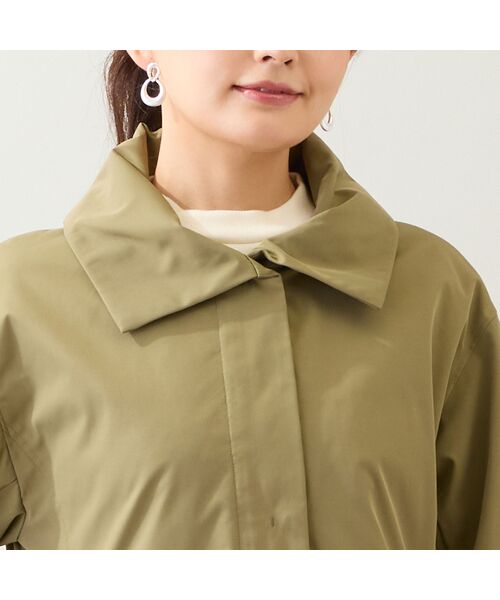 LOBJIE / ロブジェ ダウンジャケット・ベスト | パーテーションダウン ステンカラージャケット | 詳細10