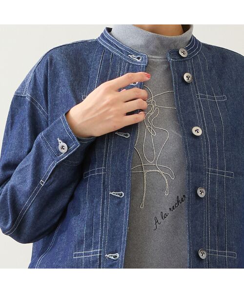 LOBJIE / ロブジェ ダウンジャケット・ベスト | デニム ダウンジャケット | 詳細2